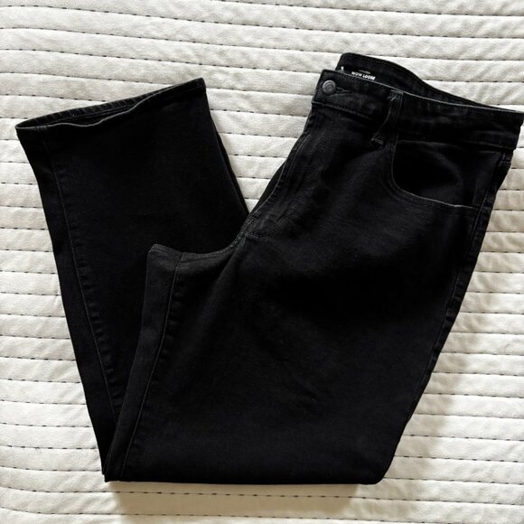 Old Navy High-Rise WOW Loose Jeans Sz 16 Short Black - Picture 7 of 7